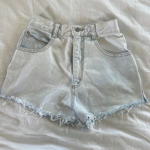 Vintage jean shorts